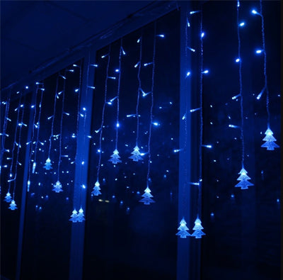 Christmas Lantern Strings Holiday Lanterns Christmas Tree Curtain Lights