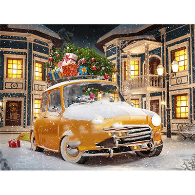 Merry Christmas Full Diamond Square Diamond Embroidery CrossStitch